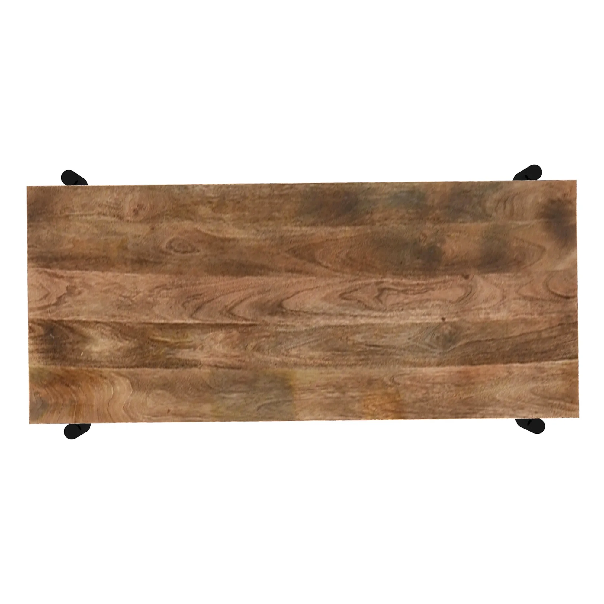 Worldwide Home Furnishings Navid-Desk-Natural Burnt Desk 801-380NAT - Image 7