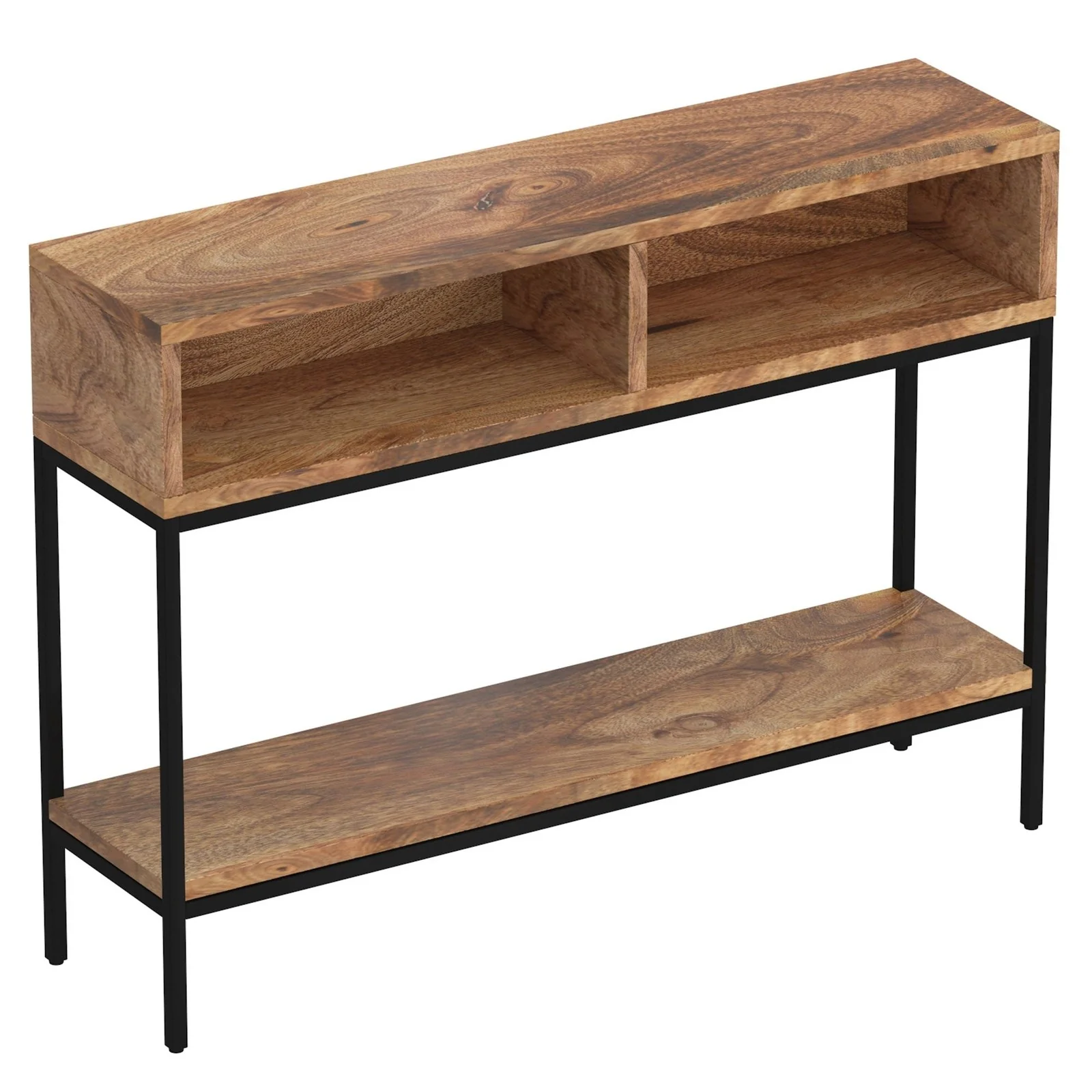 Worldwide Home Furnishings Ojas-Console Table-Natural Burnt Console Table 502-513NT - Image 2