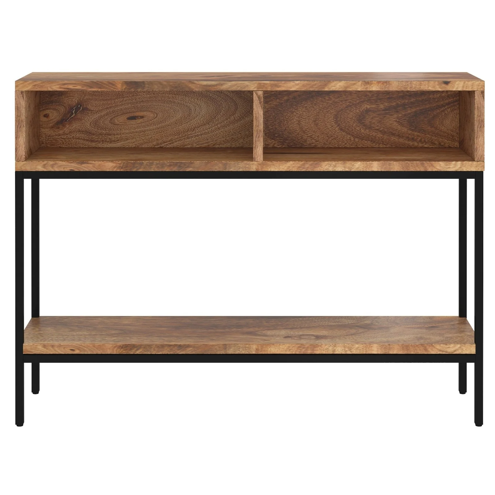 Worldwide Home Furnishings Ojas-Console Table-Natural Burnt Console Table 502-513NT - Image 3