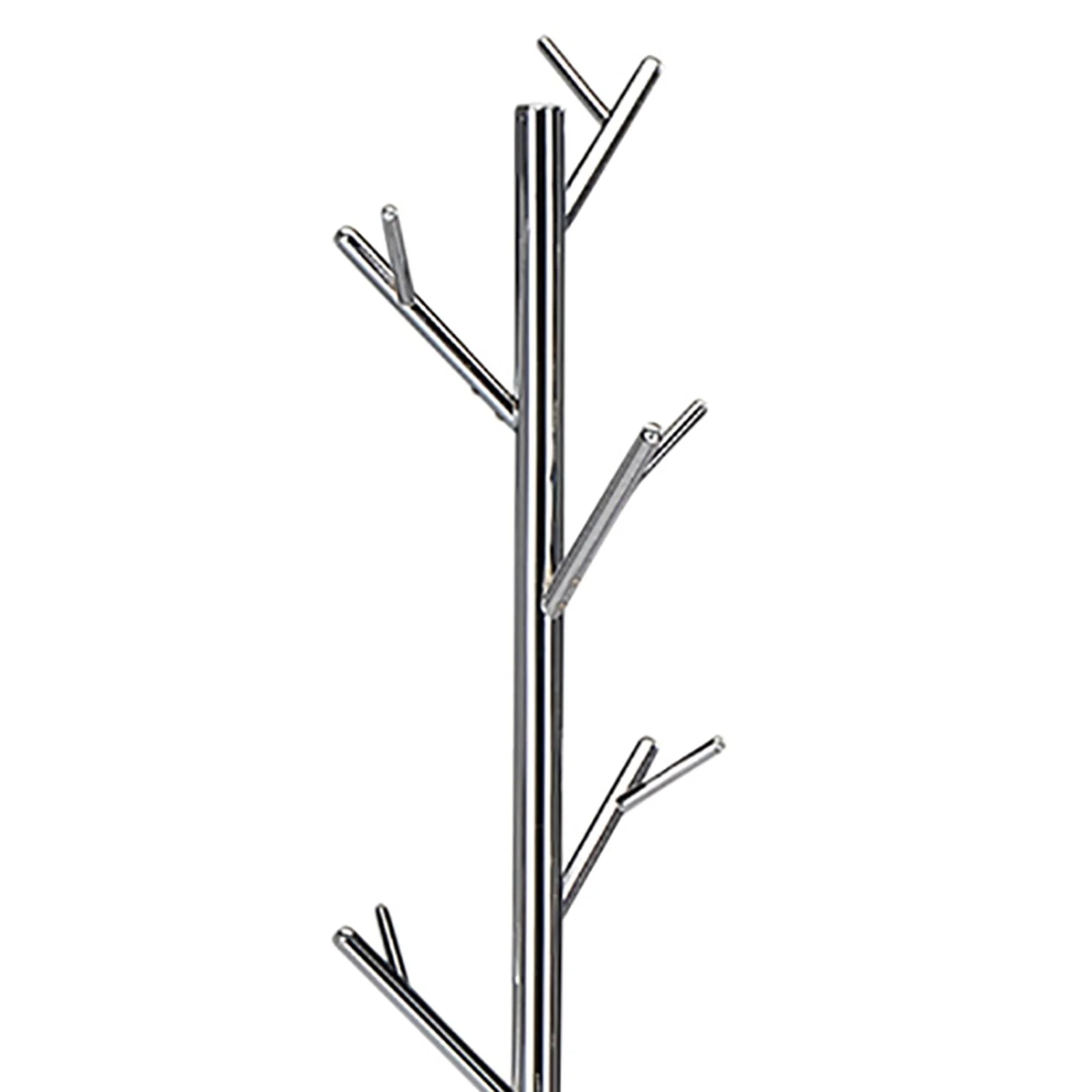 Worldwide Home Furnishings Orin-Coat Rack-Chrome Coat Rack 552-838CH - Image 6