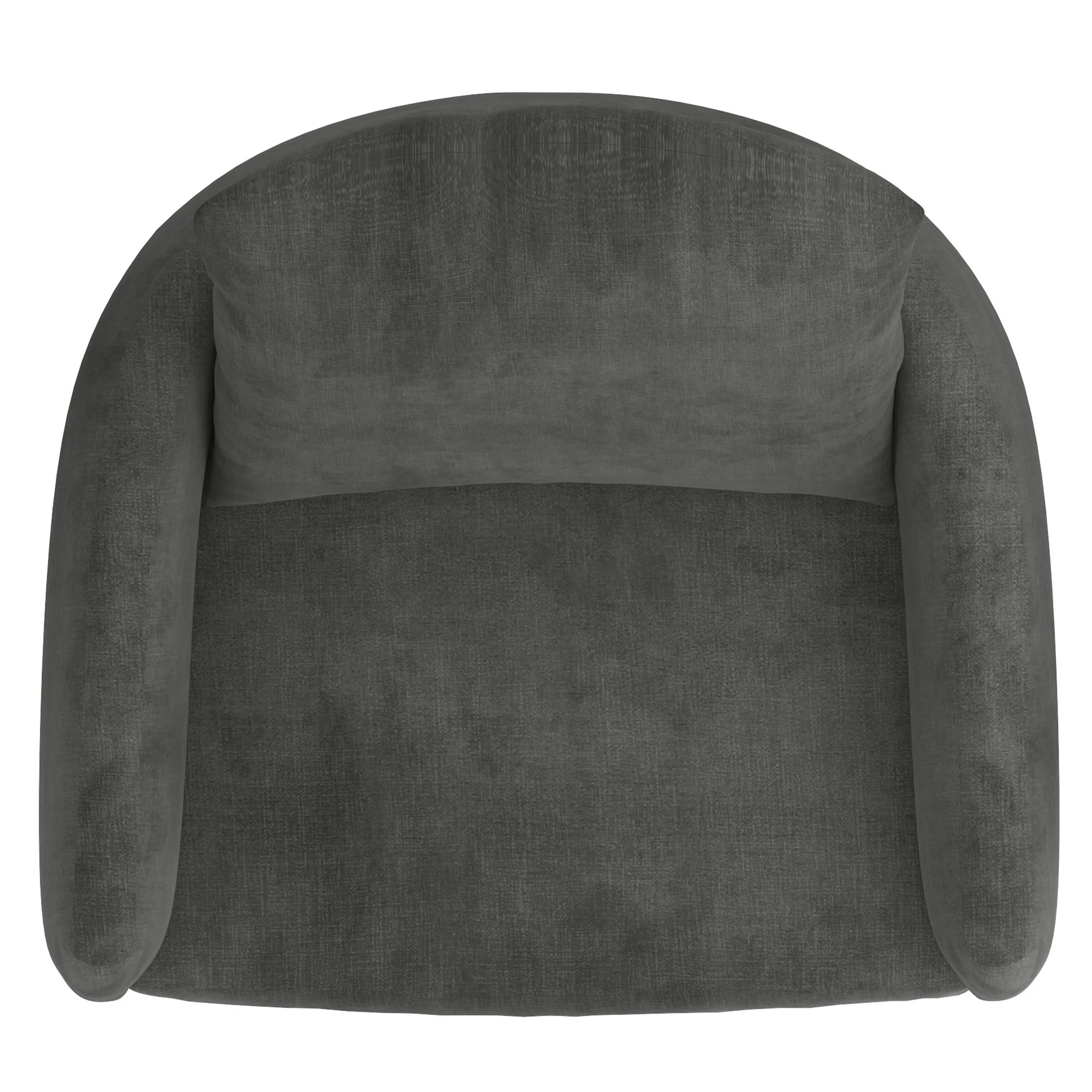 Worldwide Home Furnishings Petrie-Accent Chair-Charcoal Accent Chair 403-556CH/BK - Image 6