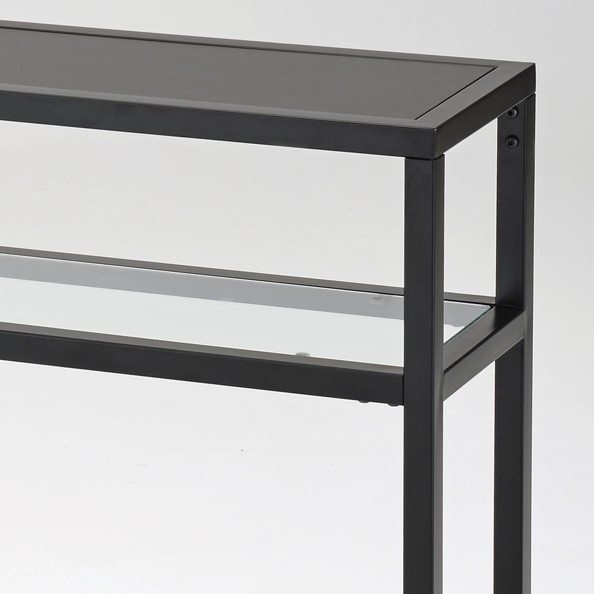 Worldwide Home Furnishings Quinn-Console Table-Black Console Table 502-524BK - Image 7
