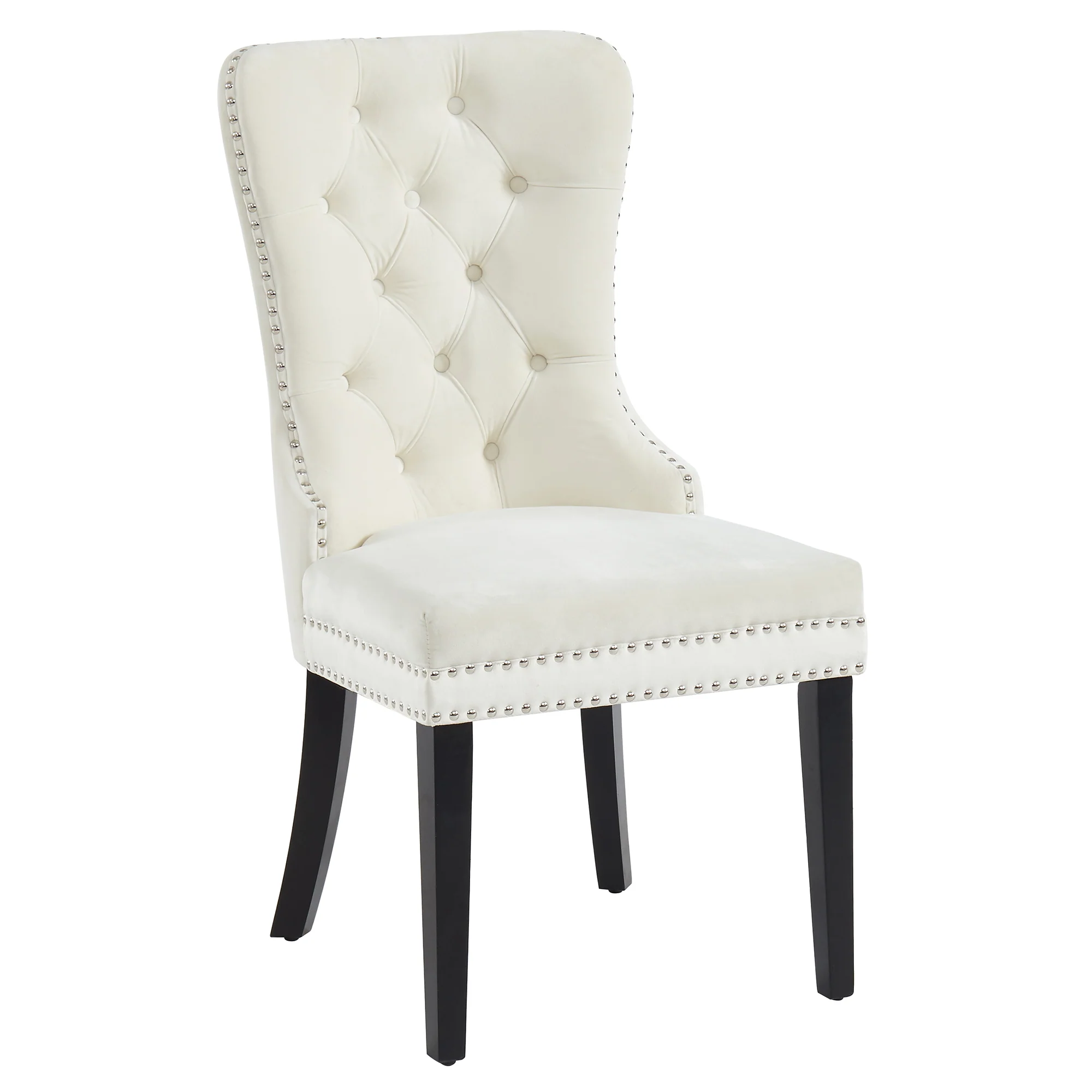 Worldwide Home Furnishings Rizzo-Side Chair-Ivory Side Chair, Set Of 2 202-080IV - Image 3