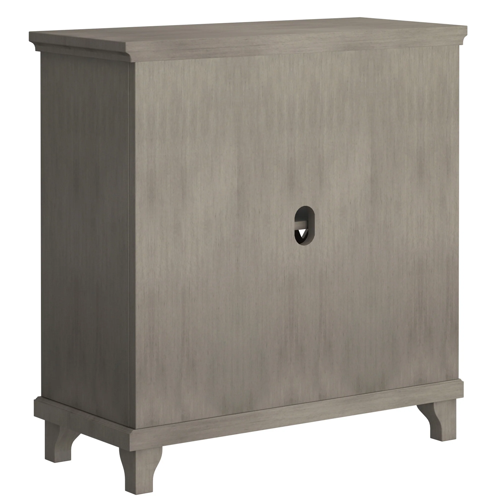 Worldwide Home Furnishings Rosela-Cabinet-Grey Cabinet 507-678GY - Image 4