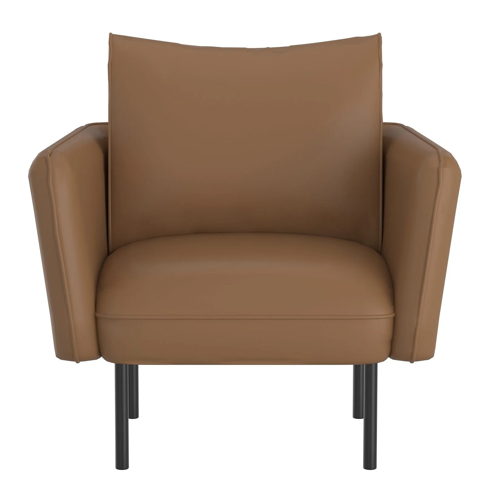 Worldwide Home Furnishings Ryker-Accent Chair-Saddle Accent Chair 403-590SD - Image 4