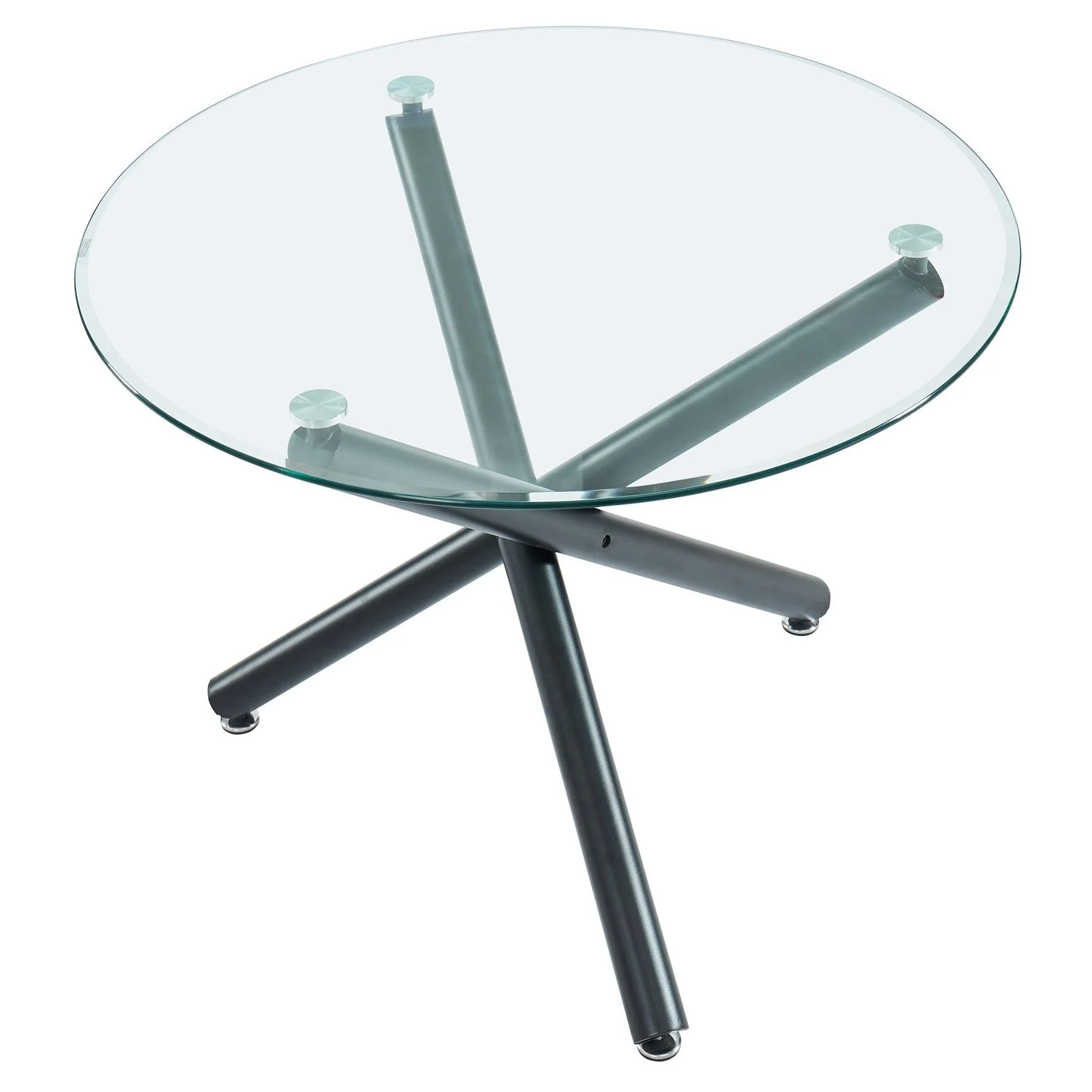 Worldwide Home Furnishings Suzette-Dining Table, 40"Dia-Black Round Dining Table 201-476-40 - Image 6