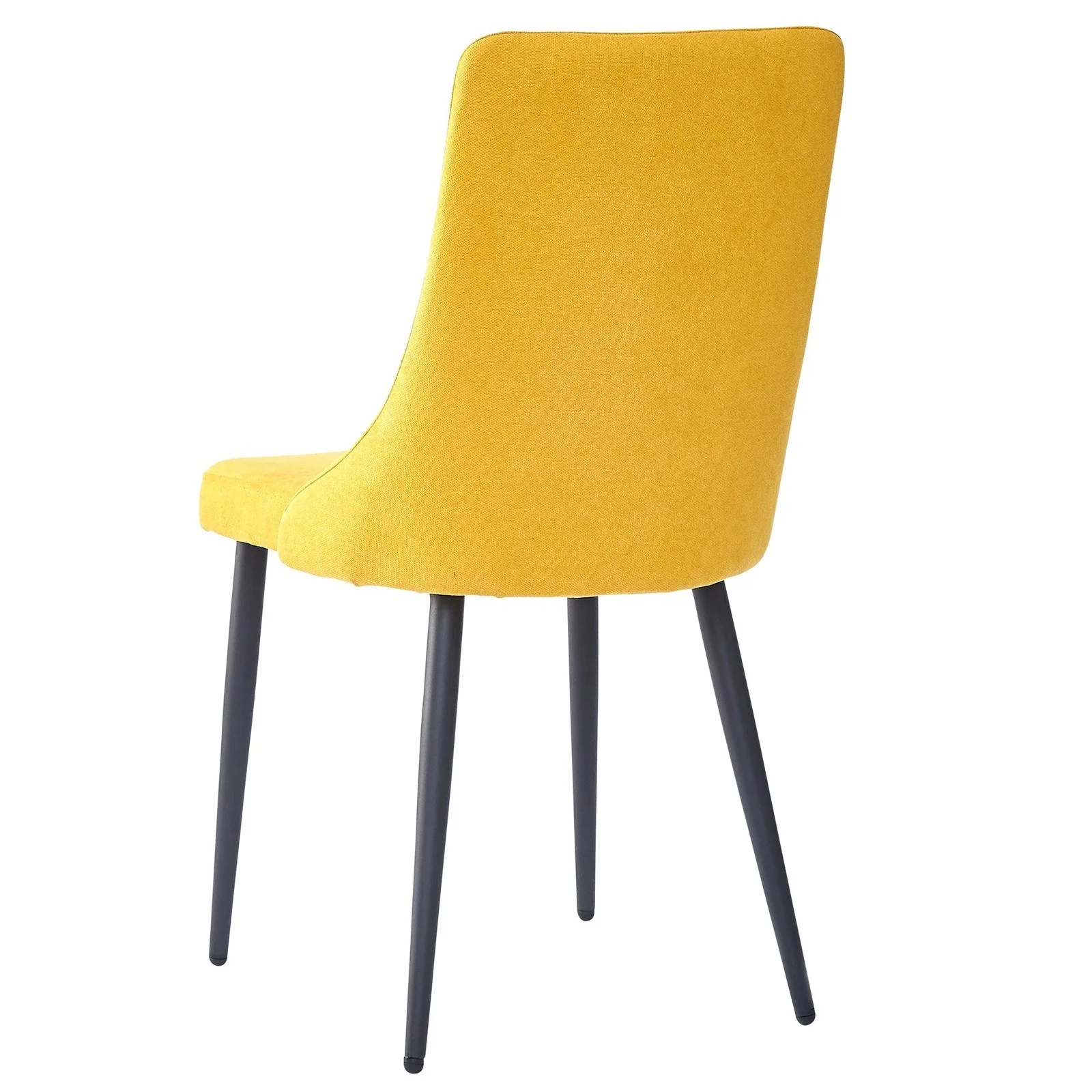 Worldwide Home Furnishings Venice-Side Chair-Mustard Side Chair, Set Of 2 202-536MUS - Image 4