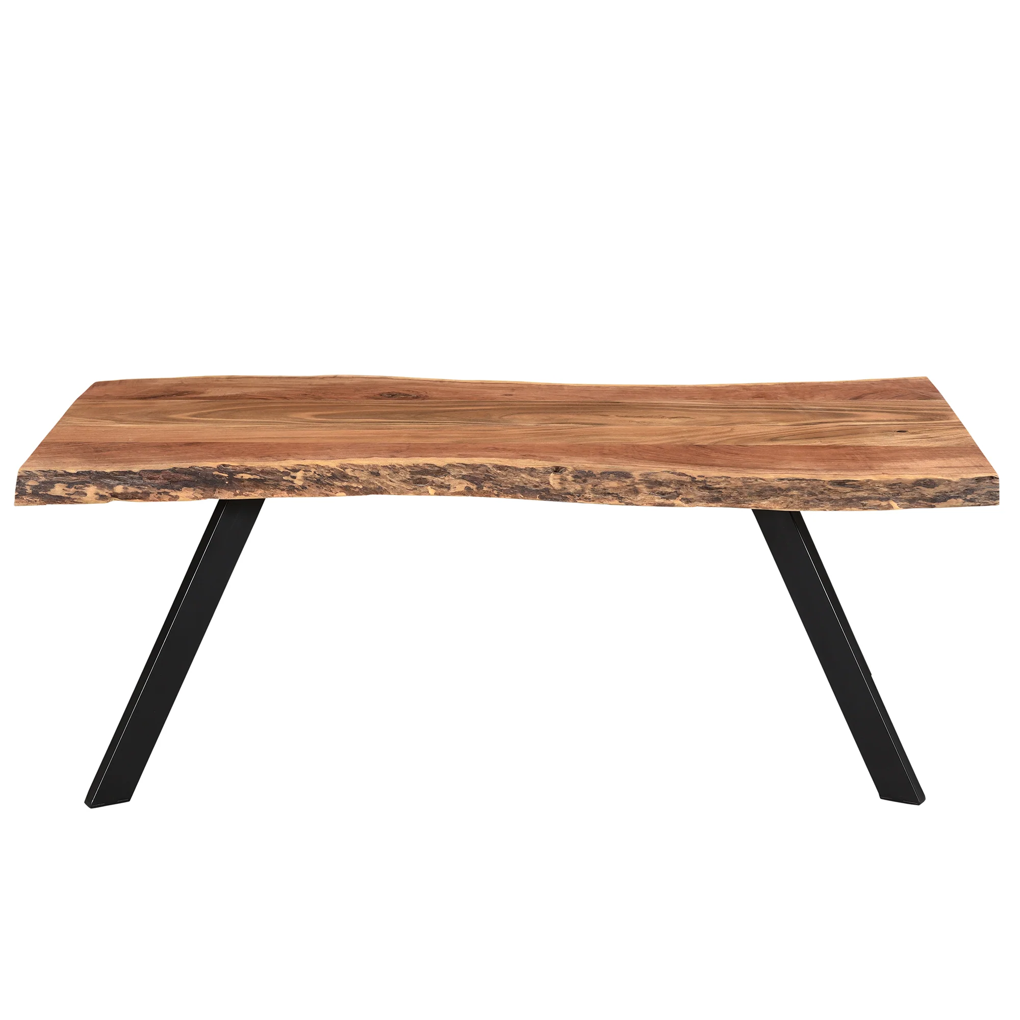 Worldwide Home Furnishings Virag-Coffee Table-Natural Rectangular Coffee Table 301-571NT - Image 3