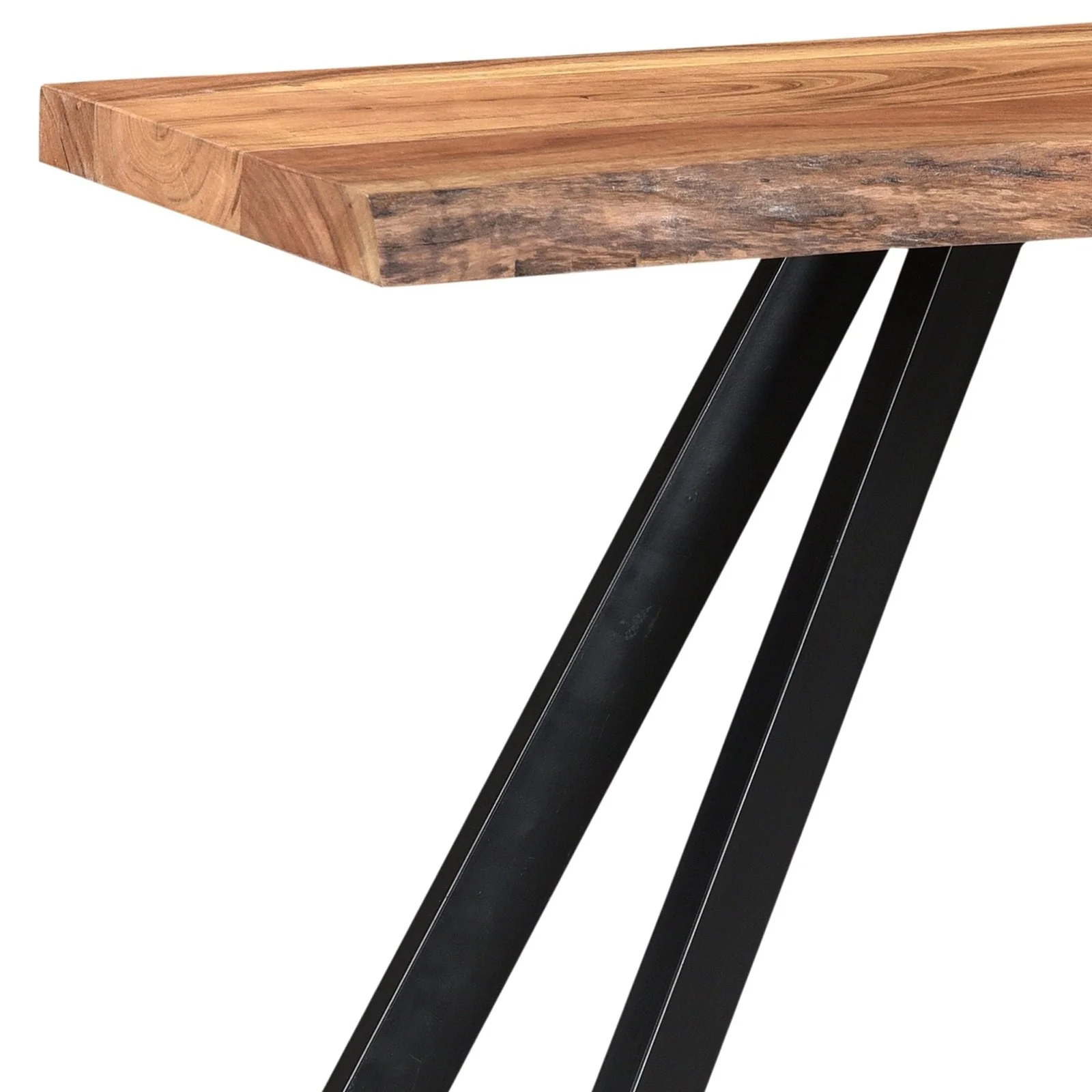 Worldwide Home Furnishings Virag-Console Table-Natural Console/Desk 502-571NT - Image 4