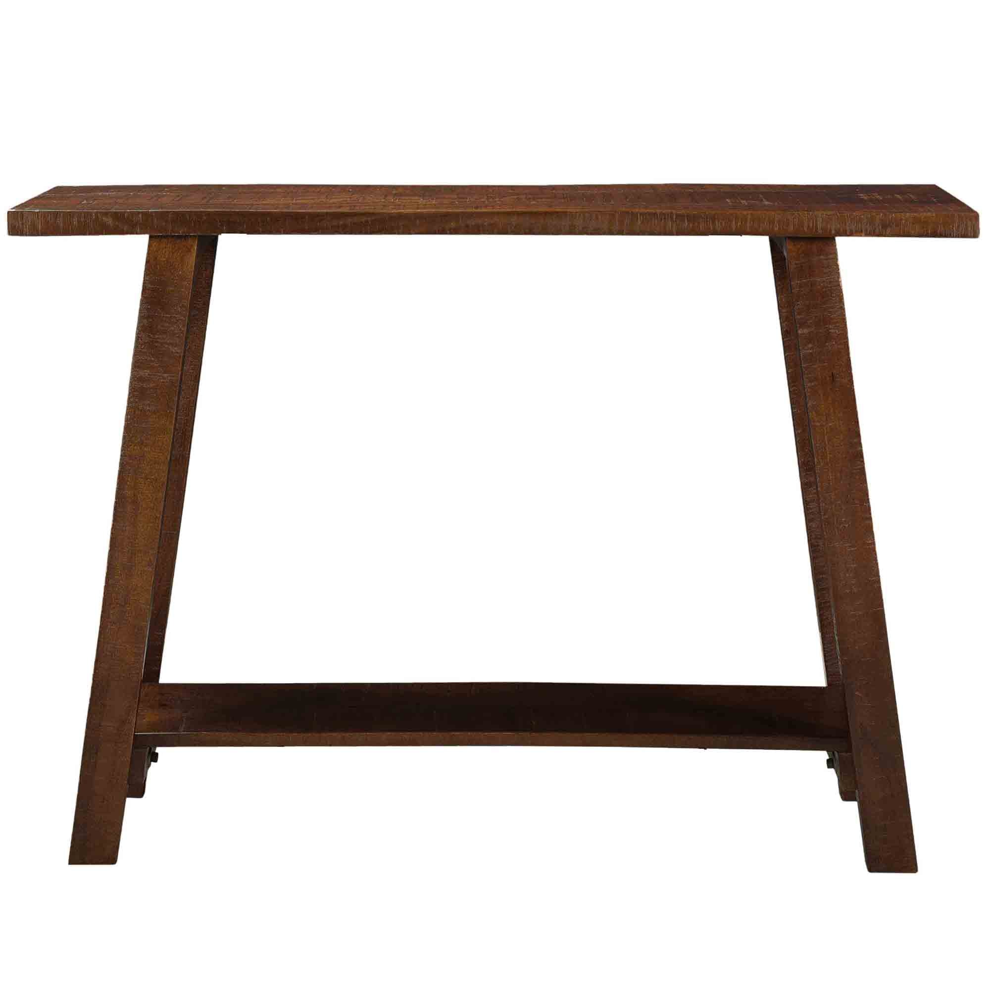 Worldwide Home Furnishings Volsa-Console Table-Walnut Console Table 502-118WAL - Image 4