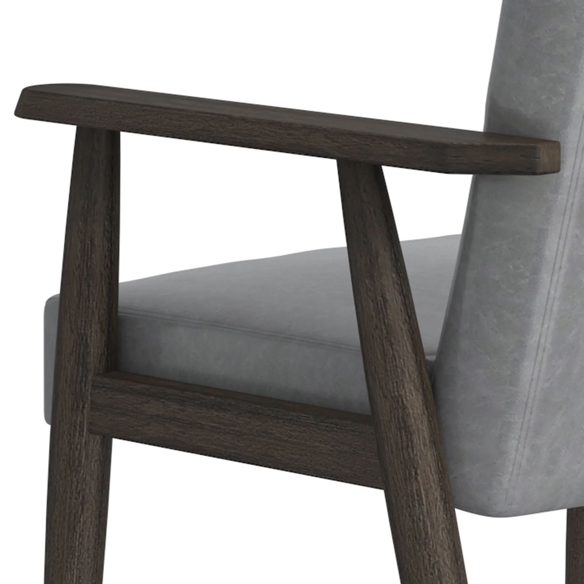Worldwide Home Furnishings Wilder-Accent Chair-Grey Accent Chair 403-589GY - Image 6