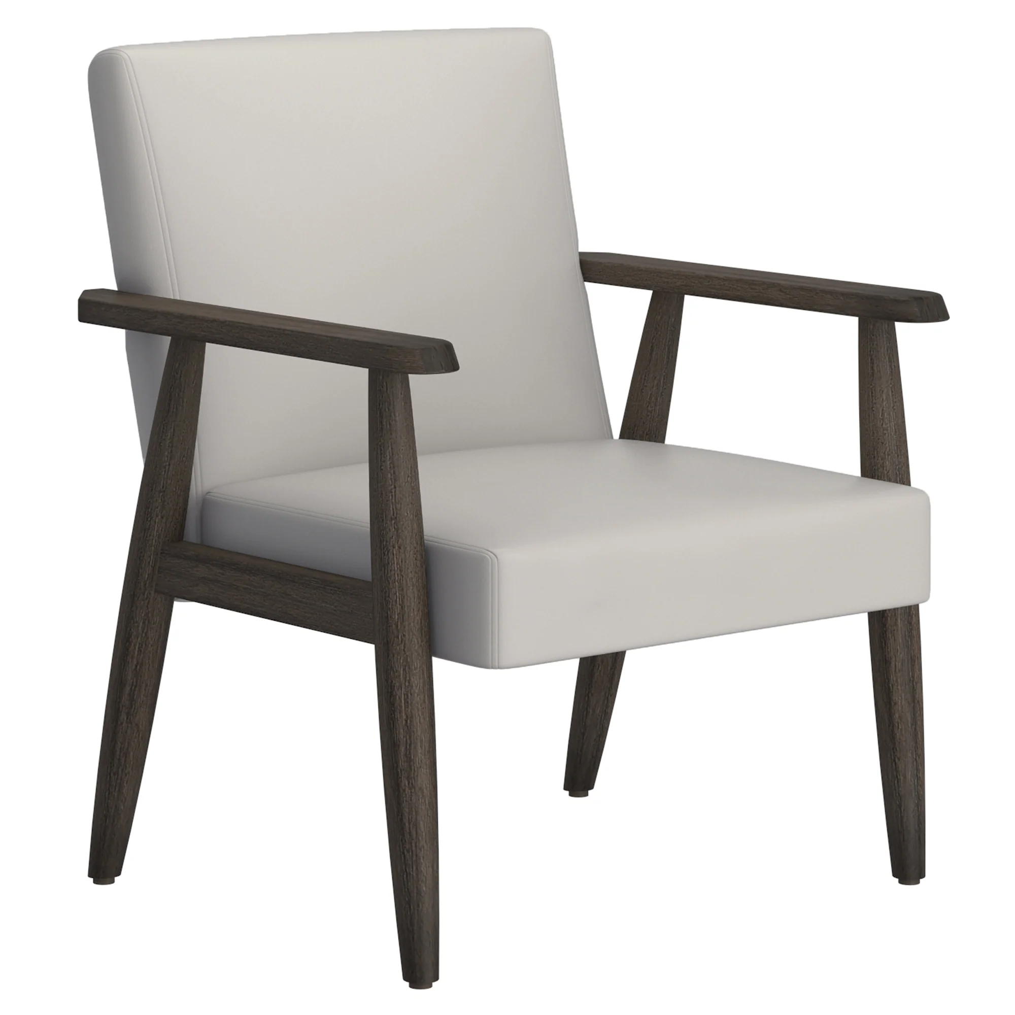 Worldwide Home Furnishings Wilder-Accent Chair-Grey_Beige Accent Chair 403-589GB - Image 2