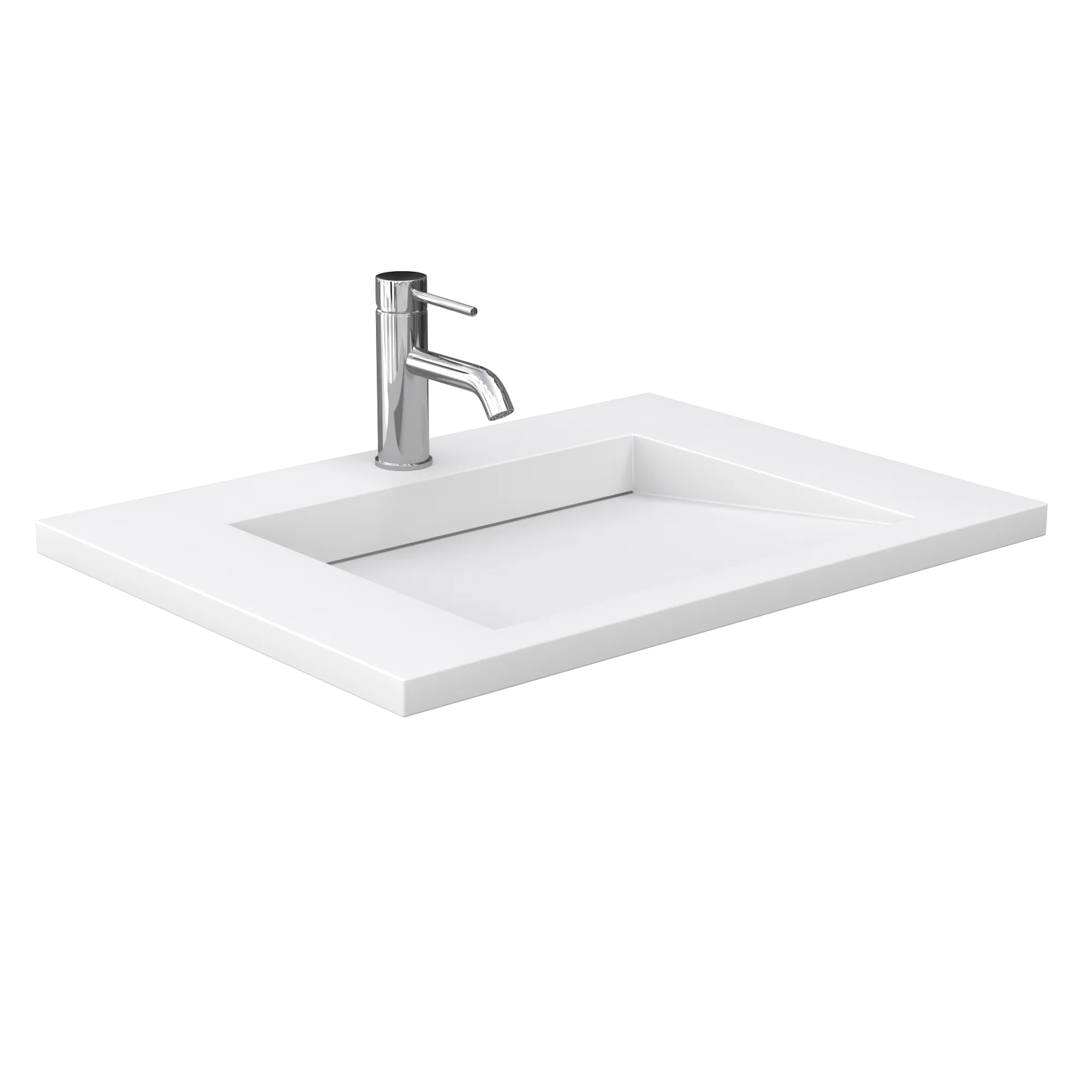 Wyndham Collection Miranda 30 Inch Single Bathroom Vanity in Dark Blue - Image 5