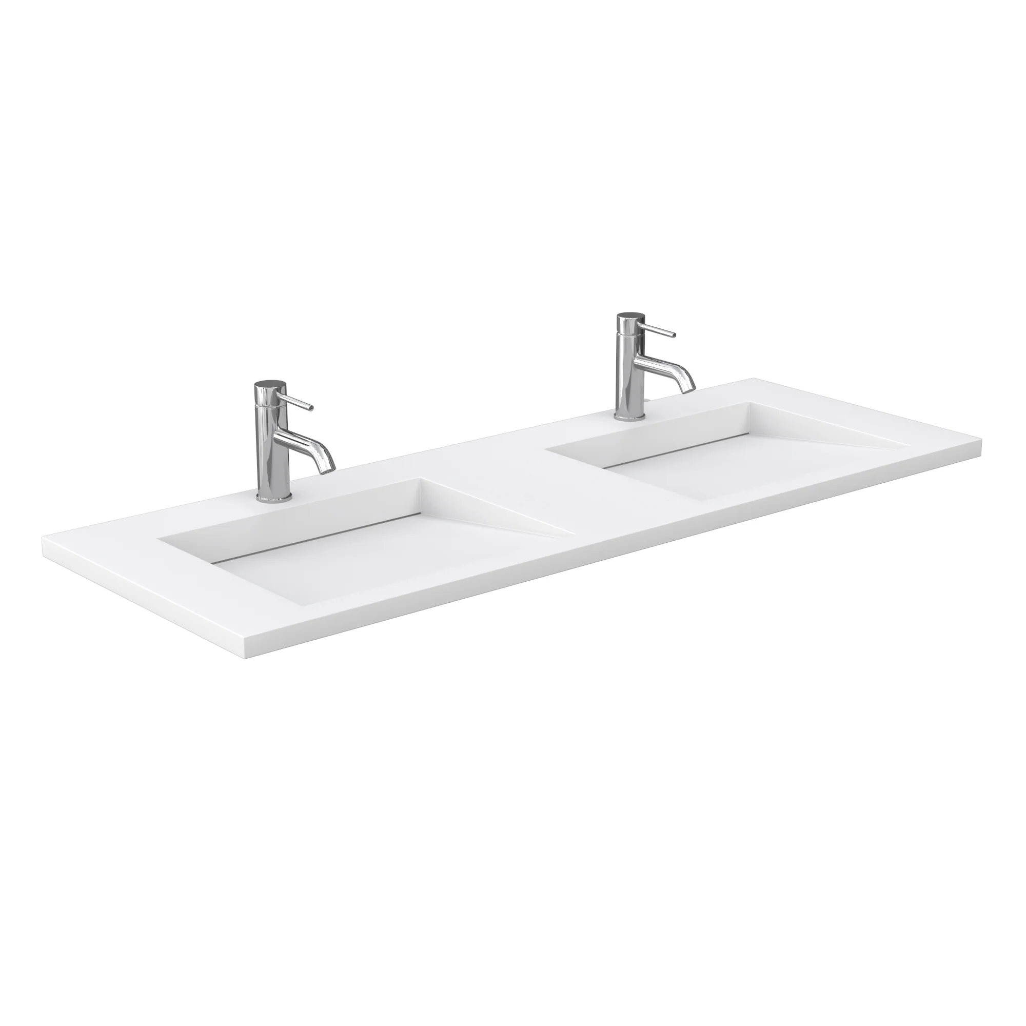 Wyndham Collection Miranda 60 Inch Double Bathroom Vanity in White - Image 21